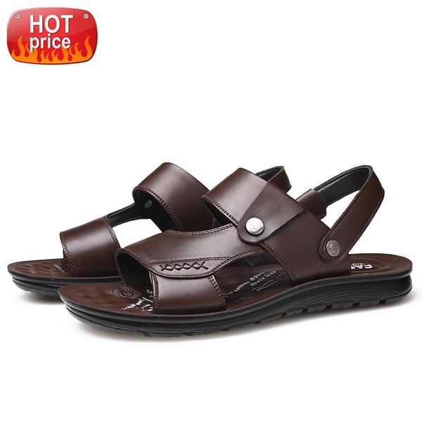 summer beach shoes men's trend casual non-slip sandals leather man sandals shoes drop shipping leather #jh4t
summer beach shoes men's trend casual non-slip sandals leather man sandals shoes drop shipping leather #jh4t