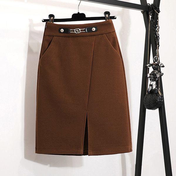 2021 new women autumn and winter woolen retro skirt female with medium belt long skirts for y406 7c1e, Black
2021 new women autumn and winter woolen retro skirt female with medium belt long skirts for y406 7c1e, Black
