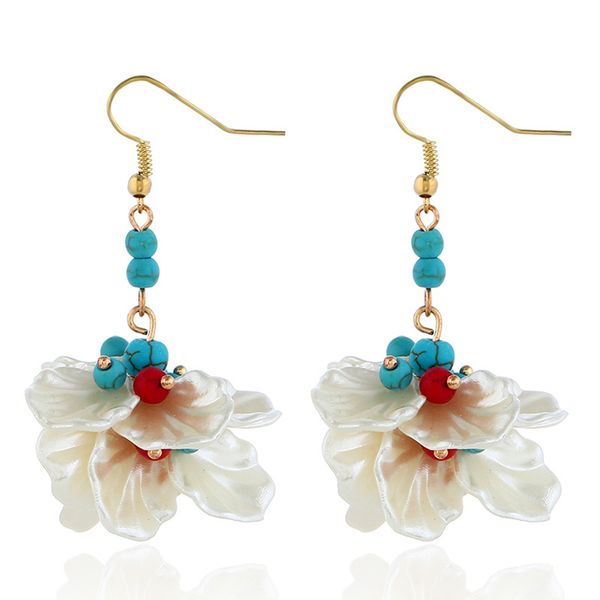 super immortal stereo flower pearl earrings female european and american fashion turquoise earrings with atmospheric exaggeration earrings, Golden
super immortal stereo flower pearl earrings female european and american fashion turquoise earrings with atmospheric exaggeration earrings, Golden