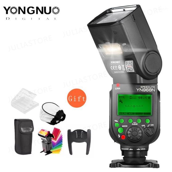 yongnuo yn968n wireless flash speedlitel 1/8000 equipped with led light for dslr compatible with yn622n yn5601
yongnuo yn968n wireless flash speedlitel 1/8000 equipped with led light for dslr compatible with yn622n yn5601