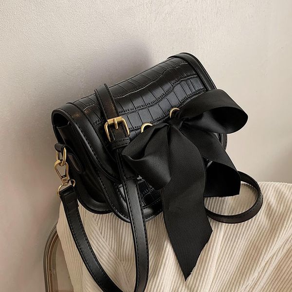shoulder bags crocodile pattern square crossbody bag 2021 quality pu leather women's designer handbag ribbon bow messenger
shoulder bags crocodile pattern square crossbody bag 2021 quality pu leather women's designer handbag ribbon bow messenger