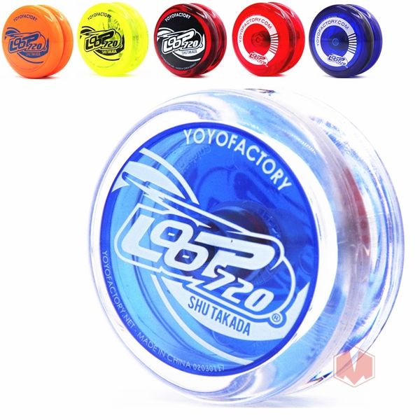 Yyf Loop720 Yoyo Professional Yo - Yo Cnc Metal Bearing Yoyo Plastic Ball For Beginner Level Yoyo Y200428