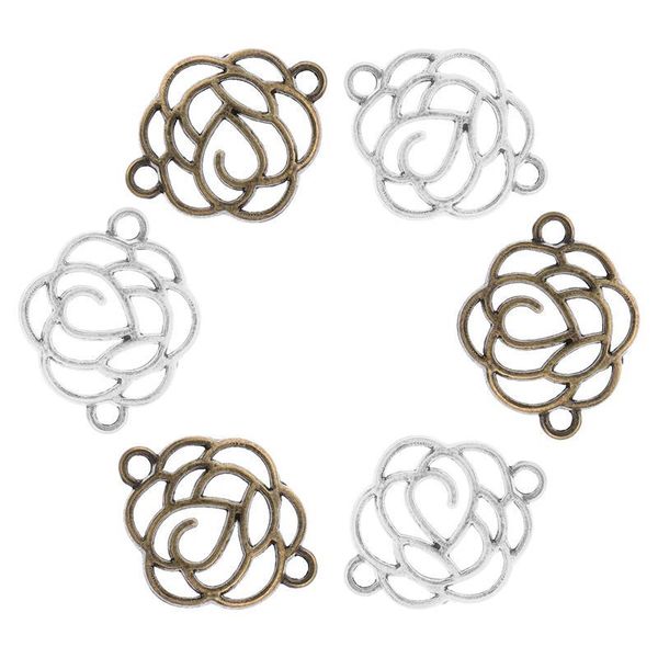 100pcs diy handmade retro alloy hollow flower diy connectors charms antique metal link charms necklace accessories, Black
100pcs diy handmade retro alloy hollow flower diy connectors charms antique metal link charms necklace accessories, Black