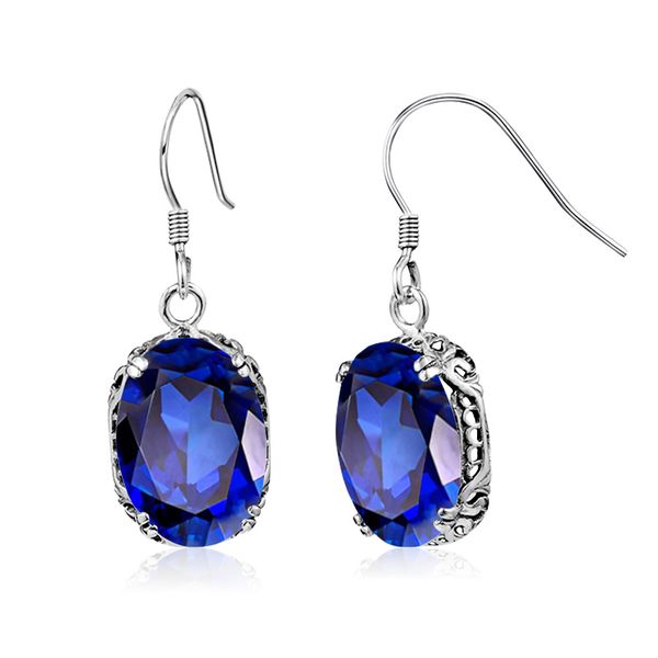genuine 925 sterling silver earrings for women blue sapphire gemstone earrings jewelry wedding birthstone gift markdown sale, Black
genuine 925 sterling silver earrings for women blue sapphire gemstone earrings jewelry wedding birthstone gift markdown sale, Black