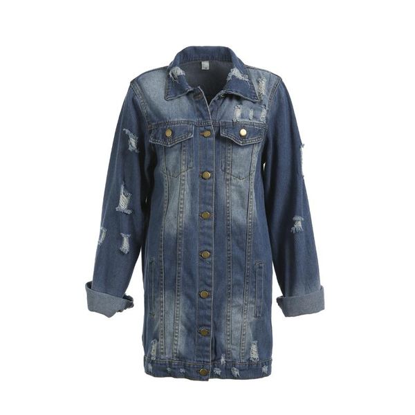 women's retro boyfriend blue long sleeve cool street pocket fitted denim jacket jeans coat outwear long sleeves, Black;brown
women's retro boyfriend blue long sleeve cool street pocket fitted denim jacket jeans coat outwear long sleeves, Black;brown