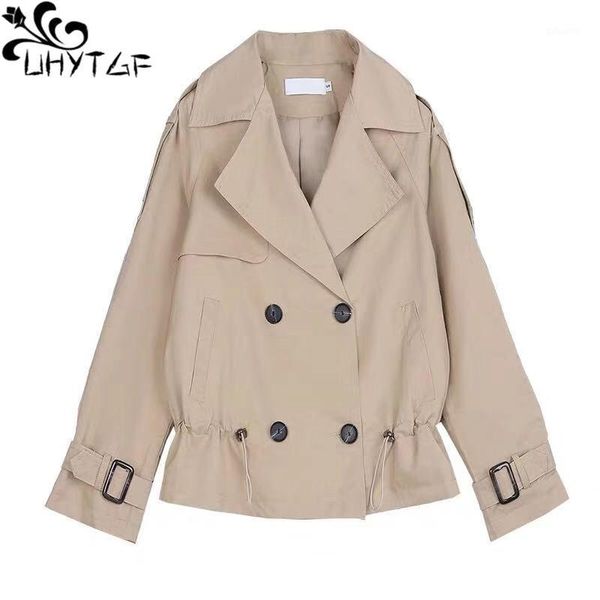 uhytgf women windbreaker fashion double breasted loose spring autumn trench coat female wild short plus size coat thin 14701, Tan;black
uhytgf women windbreaker fashion double breasted loose spring autumn trench coat female wild short plus size coat thin 14701, Tan;black