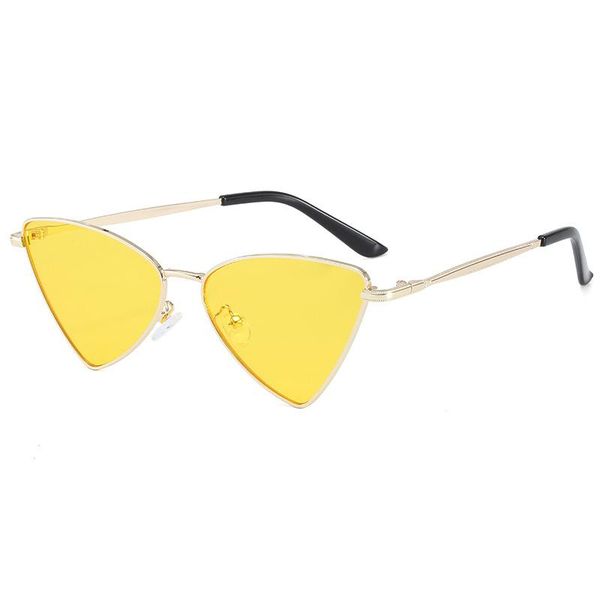 sunglasses vintage punk triangle women men metal frame black red yellow pink sun glasses retro shades, White;black
sunglasses vintage punk triangle women men metal frame black red yellow pink sun glasses retro shades, White;black