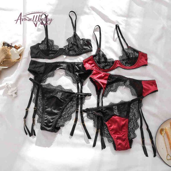 underwear panties garter sets push up lace lingerie for women satin fabric see through bra panty set dropshipping, Black;white
underwear panties garter sets push up lace lingerie for women satin fabric see through bra panty set dropshipping, Black;white
