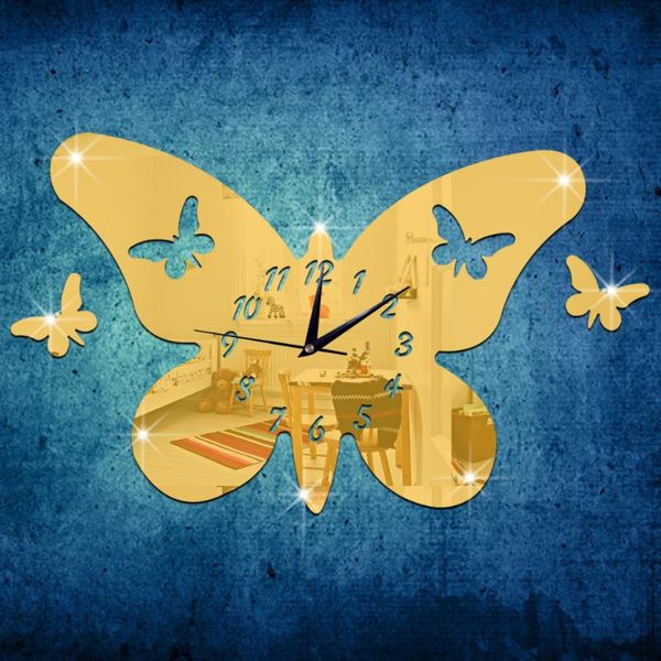wall clocks clock and creative 3d environmental stereo butterfly mirror can remove
wall clocks clock and creative 3d environmental stereo butterfly mirror can remove