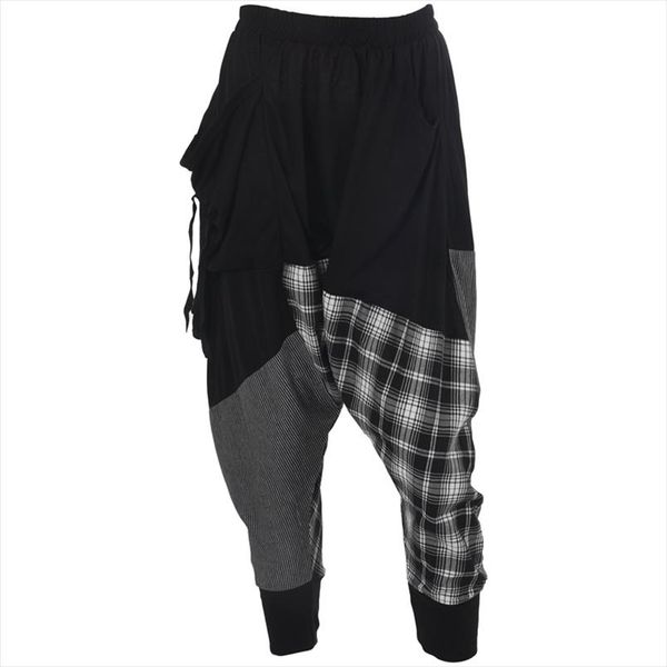 hip hop splice lattice womens sweat pants double bag harem baggy cotton blend black drop shipping good quality, Black;white
hip hop splice lattice womens sweat pants double bag harem baggy cotton blend black drop shipping good quality, Black;white