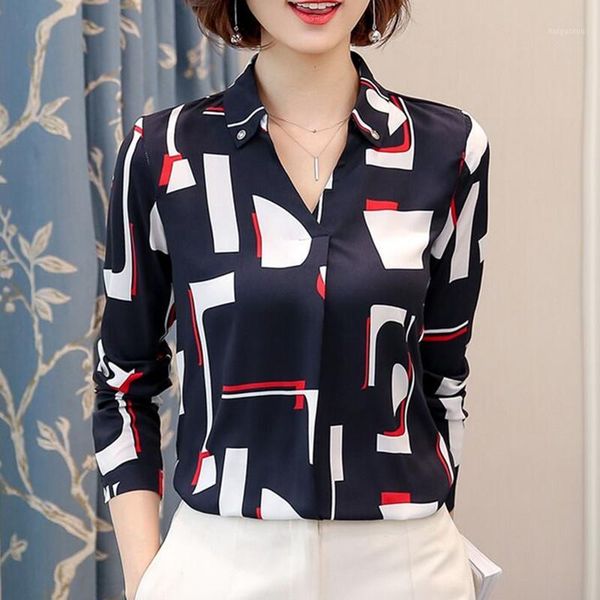 fashion v neck shirt long sleeve women new elegant formal slim print chiffon blouse office ladies plus size navy blue white1, White
fashion v neck shirt long sleeve women new elegant formal slim print chiffon blouse office ladies plus size navy blue white1, White