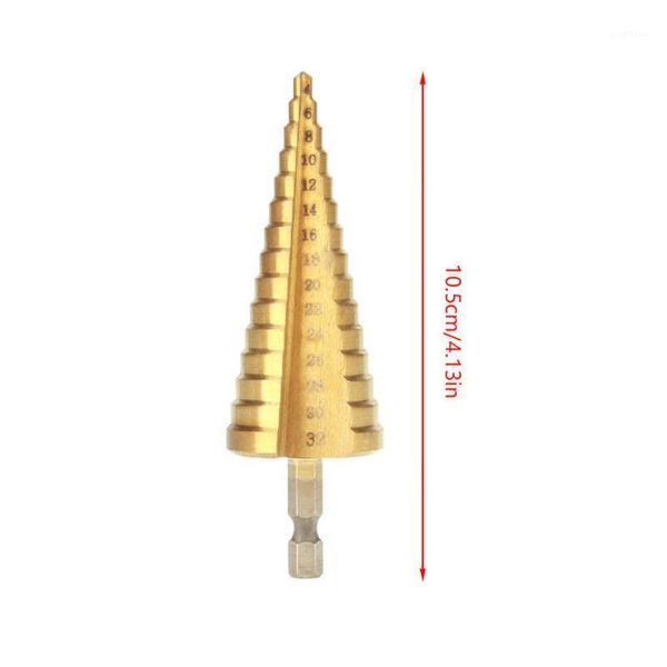step drill 1pcs high speed steel step cone drill bit hole cutter hex shank titanium plating for cutting thin iron plate1
step drill 1pcs high speed steel step cone drill bit hole cutter hex shank titanium plating for cutting thin iron plate1