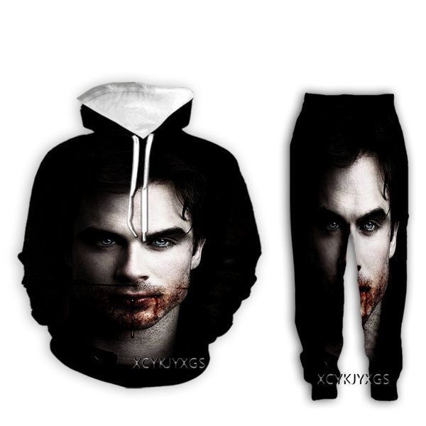 new men/womens the vampire diaries funny 3d print casual fashion hoodies/sweatpants hip hop tracksuits z01, Gray
new men/womens the vampire diaries funny 3d print casual fashion hoodies/sweatpants hip hop tracksuits z01, Gray