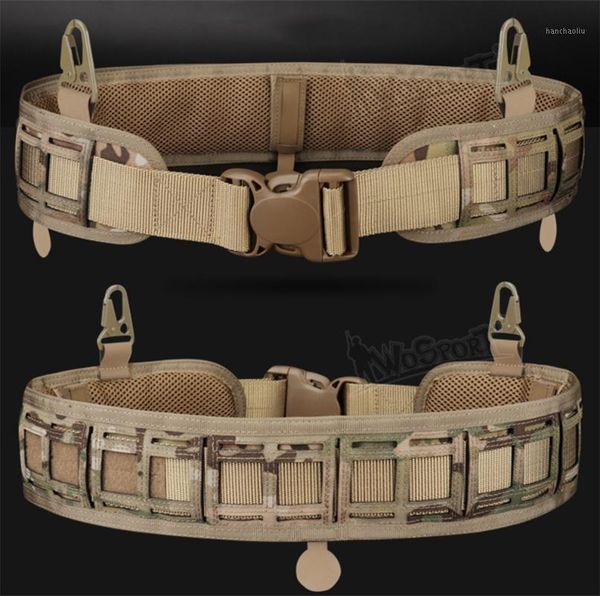 waist support men army camouflage molle girdle tactical outer belt padded cs multi-use equipment wide belts soft padded1, Black;gray
waist support men army camouflage molle girdle tactical outer belt padded cs multi-use equipment wide belts soft padded1, Black;gray