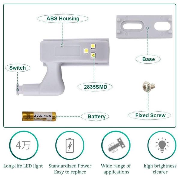 universal led under cabinet light cupboard inner hinge lamp closet wardrobe sensor light home kitchen night light
universal led under cabinet light cupboard inner hinge lamp closet wardrobe sensor light home kitchen night light