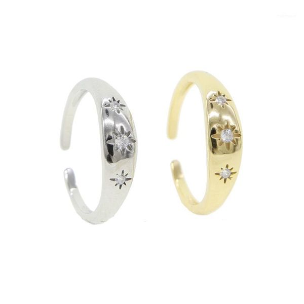 cluster rings 100% 925 sterling silver classic jewelry open adjusted size 3 sparking cz starburst signet ring for women1, Golden;silver
cluster rings 100% 925 sterling silver classic jewelry open adjusted size 3 sparking cz starburst signet ring for women1, Golden;silver