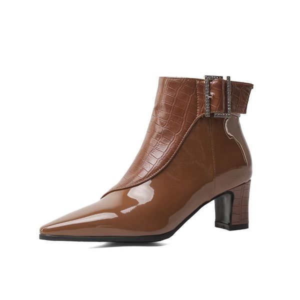 brand women's shoes round toe winter boots lady boots-women fashion 2020 med low rock autumn mid calf rubber pointy, Black
brand women's shoes round toe winter boots lady boots-women fashion 2020 med low rock autumn mid calf rubber pointy, Black