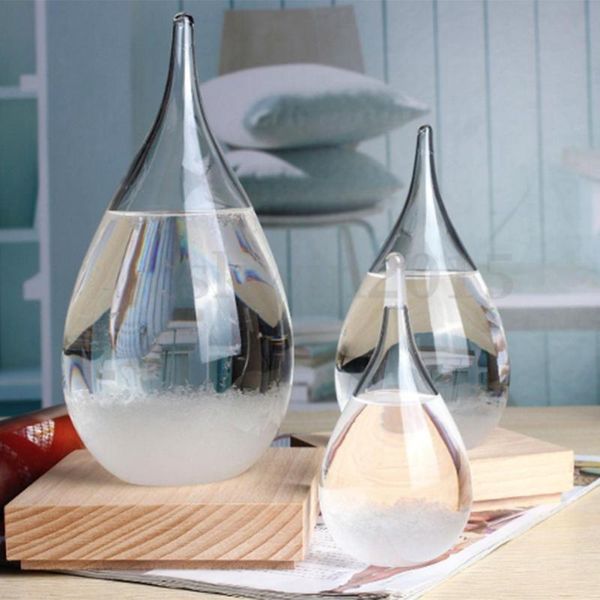 decorative objects & figurines transparent crystal water drop weather forecast bottle storm glass liquid wood base ornament home wedding dec
decorative objects & figurines transparent crystal water drop weather forecast bottle storm glass liquid wood base ornament home wedding dec