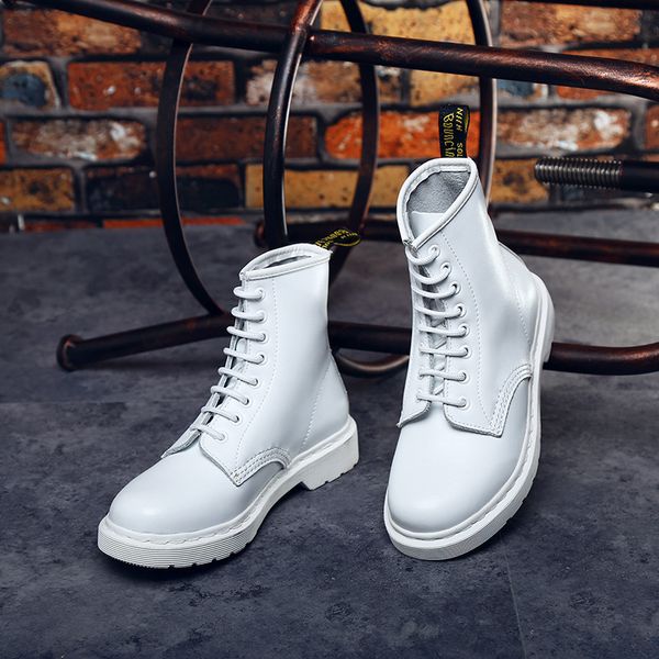 1460 women's british 8-hole leather martin shoes black high short low heel flat bottomed medium boots women
1460 women's british 8-hole leather martin shoes black high short low heel flat bottomed medium boots women