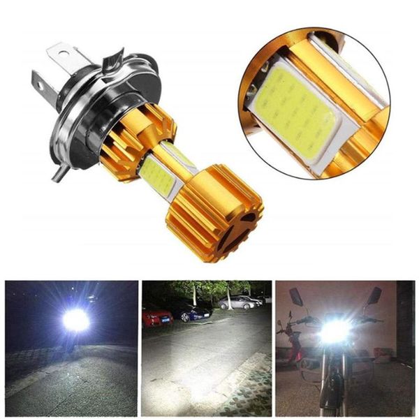 car headlights 1pcs h4 led motorcycle bulb 6500k 12v electric motorbike bike fog lamp cob moped scooter modified hi/lo
car headlights 1pcs h4 led motorcycle bulb 6500k 12v electric motorbike bike fog lamp cob moped scooter modified hi/lo