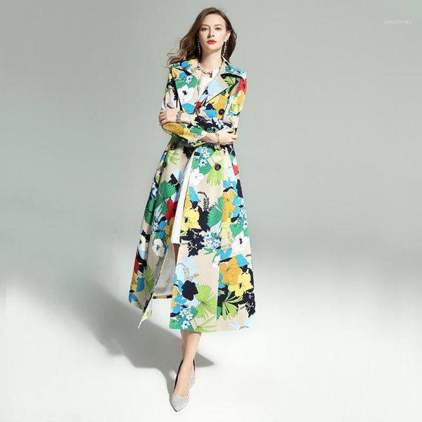 2019 spring autumn trench coat for women turn-down collar print flower x-long loose plus size vintage fashion windbreaker h1611, Tan;black
2019 spring autumn trench coat for women turn-down collar print flower x-long loose plus size vintage fashion windbreaker h1611, Tan;black