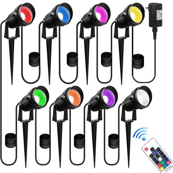 color changing led landscape lights 6w landscape lighting with transformer 12v/24v low voltage rgb remote control lights, ip66 waterproof
color changing led landscape lights 6w landscape lighting with transformer 12v/24v low voltage rgb remote control lights, ip66 waterproof