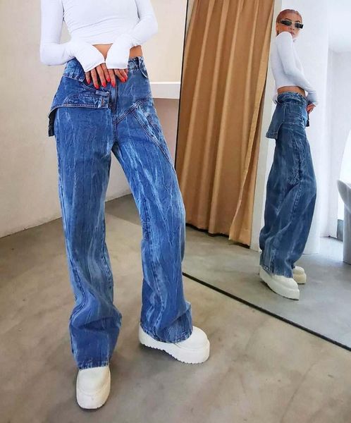 women's jeans women spliced vintage high waisted blue casual fashion denim pants woman 2021 trousers1
women's jeans women spliced vintage high waisted blue casual fashion denim pants woman 2021 trousers1