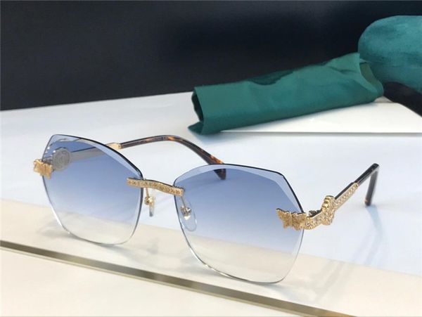 1863 new fashion ladies sunglasses metal legs boundless frame glasses simple classic style uv400 protective outdoor glasses send box, White;black
1863 new fashion ladies sunglasses metal legs boundless frame glasses simple classic style uv400 protective outdoor glasses send box, White;black