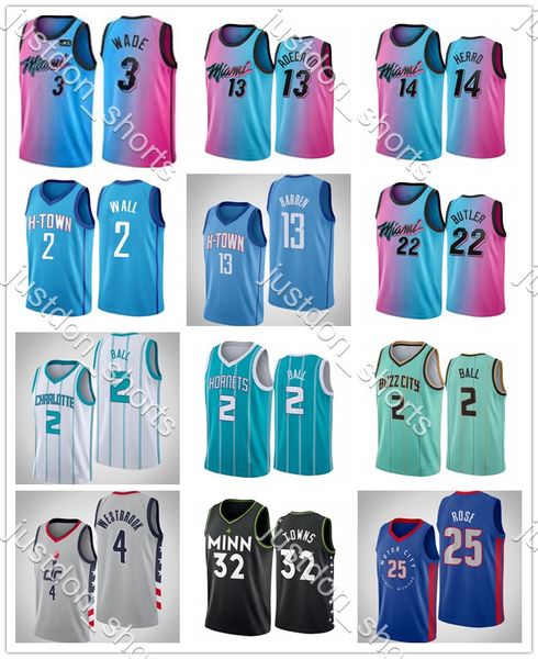 mens wade 3 herro 14 nunn 25 butler 22 harden 13 wall 2 ball 2 westbrook 4 rose 25 towns 32 embroidery city black edition jerseys, Black;red
mens wade 3 herro 14 nunn 25 butler 22 harden 13 wall 2 ball 2 westbrook 4 rose 25 towns 32 embroidery city black edition jerseys, Black;red