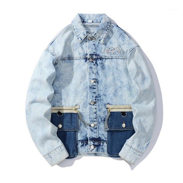 kiovno men's retro painted denim jackets front pockets eagle printed jeans jackets male streetwear oversized1, Black;brown
kiovno men's retro painted denim jackets front pockets eagle printed jeans jackets male streetwear oversized1, Black;brown