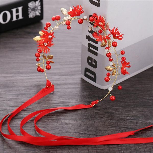 women bridal white red flower headband simulated pearls hairband butterfly hair jewelry wedding accessories, Golden;silver
women bridal white red flower headband simulated pearls hairband butterfly hair jewelry wedding accessories, Golden;silver