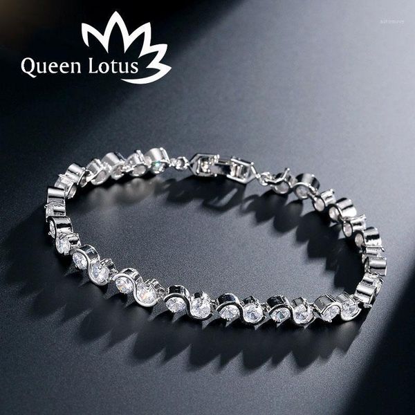 queen lotus 2020 fashion luxury shine crystal korean exquisite micro-mosaic cubic zirconia bracelets for women charms bracelet1, Black
queen lotus 2020 fashion luxury shine crystal korean exquisite micro-mosaic cubic zirconia bracelets for women charms bracelet1, Black