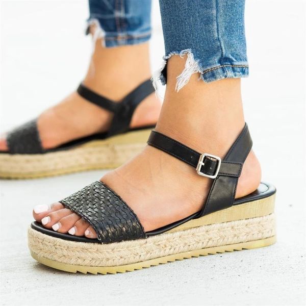 2020 new summer women sandals black white lady open toe casual shoes platform wedge slides beach shoes soft bottom zapatos mujer1
2020 new summer women sandals black white lady open toe casual shoes platform wedge slides beach shoes soft bottom zapatos mujer1