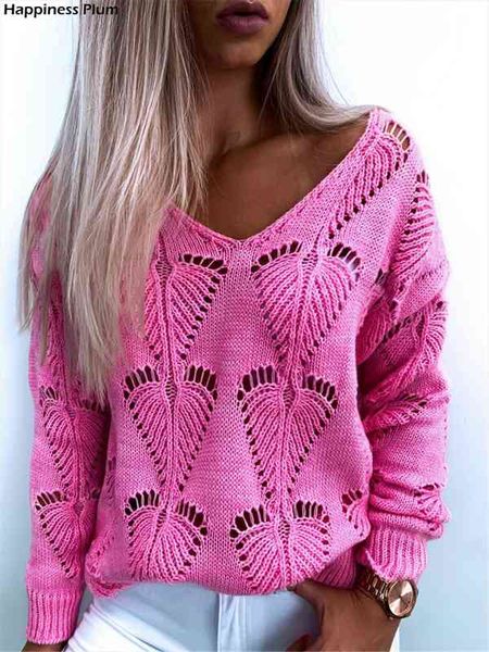 fashion women autumn winter sweaters hollow out design see throough v-neck long sleeve solid color casual loose knitted top, White;black
fashion women autumn winter sweaters hollow out design see throough v-neck long sleeve solid color casual loose knitted top, White;black