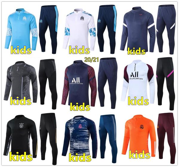 20 21 kids football training suit soccer tracksuit 2020 2021 kids football tracksuit survetement foot chandal jogging sets, Black
20 21 kids football training suit soccer tracksuit 2020 2021 kids football tracksuit survetement foot chandal jogging sets, Black