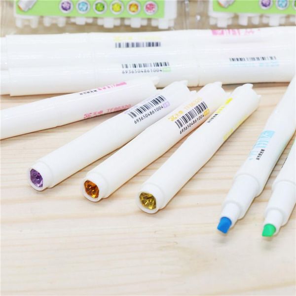 6 colors highlighters pastel marker dual tip fluorescent pen for art drawing doodling marking school office stationery h wmtefo, Black;red
6 colors highlighters pastel marker dual tip fluorescent pen for art drawing doodling marking school office stationery h wmtefo, Black;red