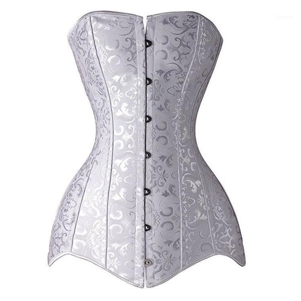 hip cover long torso corset plus size 6xl women bustier overbust gothic gorset jacquard floral femme corselet korset outfit1, Black;white
hip cover long torso corset plus size 6xl women bustier overbust gothic gorset jacquard floral femme corselet korset outfit1, Black;white