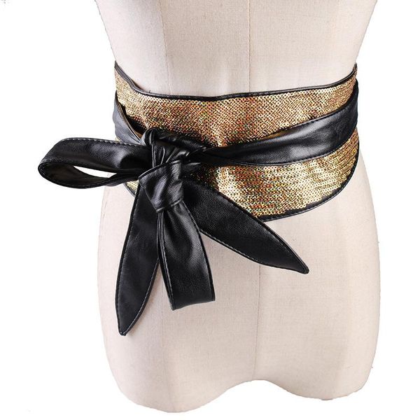 2020 real wide elastic belt cinto feminino new banded bandwidth girdle women's sensation sequins decoration tie with wild belt, Black;brown
2020 real wide elastic belt cinto feminino new banded bandwidth girdle women's sensation sequins decoration tie with wild belt, Black;brown