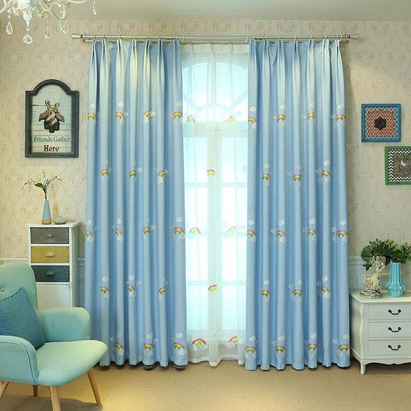 curtain & drapes blue kids window for baby children princess bedroom embroidery rainbow tulle finished fabric
curtain & drapes blue kids window for baby children princess bedroom embroidery rainbow tulle finished fabric