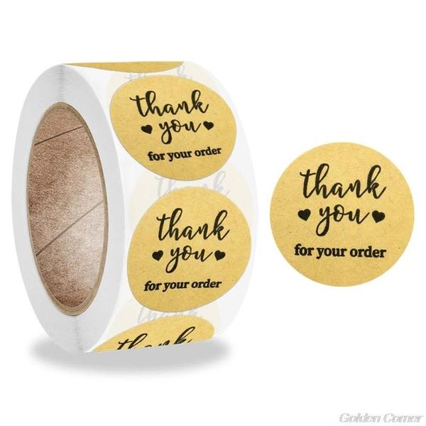 500pcs thank you for your order kraft stickers package seal label for small shop wedding stationery scrapbooking d24 20 dropship
500pcs thank you for your order kraft stickers package seal label for small shop wedding stationery scrapbooking d24 20 dropship