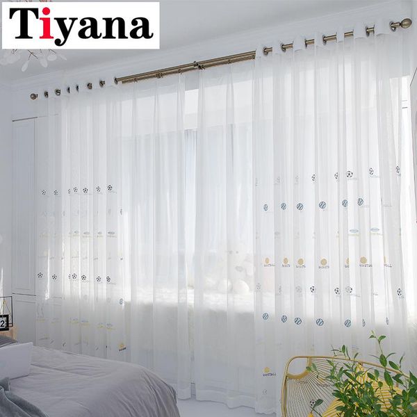 curtain & drapes tiyana cartoon football printed sheer curtains for children room cortina tulle kids white window p422y
curtain & drapes tiyana cartoon football printed sheer curtains for children room cortina tulle kids white window p422y