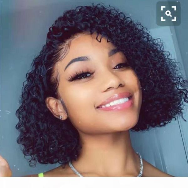 bob wig lace front human hair wigs natural hairline malaysian remy hair short curly bob wigs for black women 130% density, Black;brown
bob wig lace front human hair wigs natural hairline malaysian remy hair short curly bob wigs for black women 130% density, Black;brown