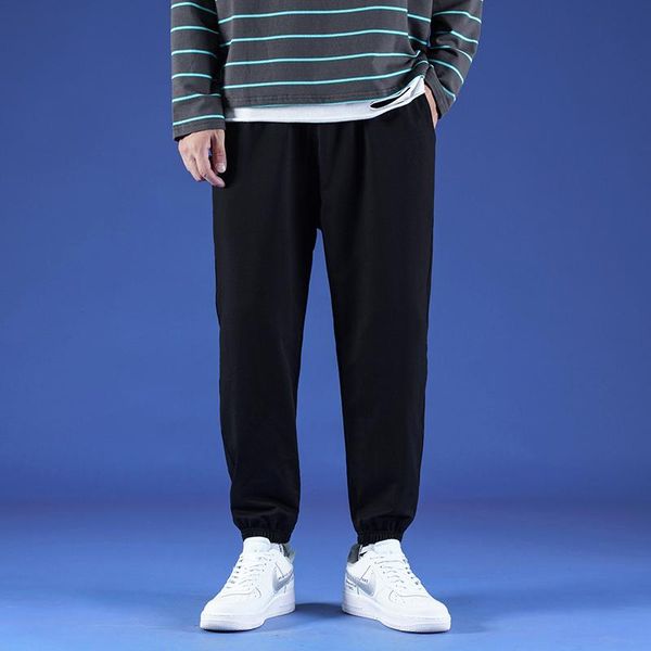 men's pants sweatpants men trend keep warm 2021 winter fleece pantalones streetwear thicken trousers casual sport, Black
men's pants sweatpants men trend keep warm 2021 winter fleece pantalones streetwear thicken trousers casual sport, Black