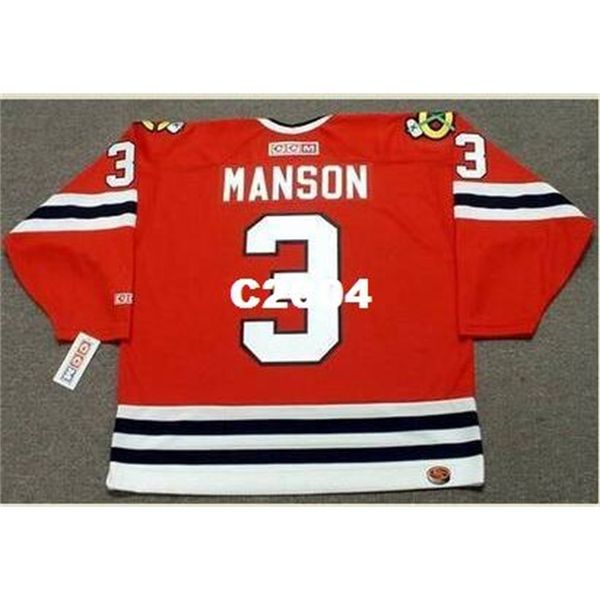 mens #3 dave manson chicago blackhawks 1988 ccm retro hockey jersey or custom any name or number retro jersey, Black
mens #3 dave manson chicago blackhawks 1988 ccm retro hockey jersey or custom any name or number retro jersey, Black