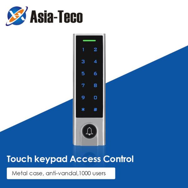 ip68 waterproof touch screen keypad standalone access controller rfid 125khz access control machine 1000 user
ip68 waterproof touch screen keypad standalone access controller rfid 125khz access control machine 1000 user