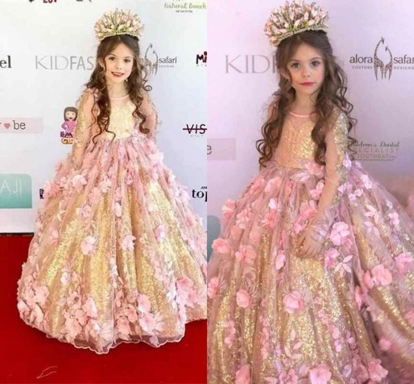 girl's dresses rose gold sparkly 2021 flower girl sheer neck long sleeves little birthday communion pageant, Red;yellow
girl's dresses rose gold sparkly 2021 flower girl sheer neck long sleeves little birthday communion pageant, Red;yellow