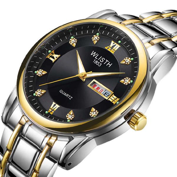 watch middle aged father man father's waterproof luminous electronic old people's new automatic non mechanical quartz watch, Slivery;brown
watch middle aged father man father's waterproof luminous electronic old people's new automatic non mechanical quartz watch, Slivery;brown