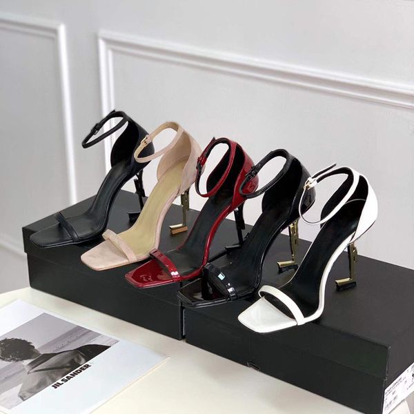 designer women sandals party fashion patent leather leather dance shoe new heels super 10cm lady wedding metal heelfactory shoes, Black
designer women sandals party fashion patent leather leather dance shoe new heels super 10cm lady wedding metal heelfactory shoes, Black