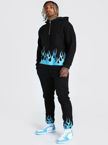 2021 new sports hip hop red flame print men's fitness sportswear hoodie shorts jogging suit size 4xl 50w9, Blue
2021 new sports hip hop red flame print men's fitness sportswear hoodie shorts jogging suit size 4xl 50w9, Blue