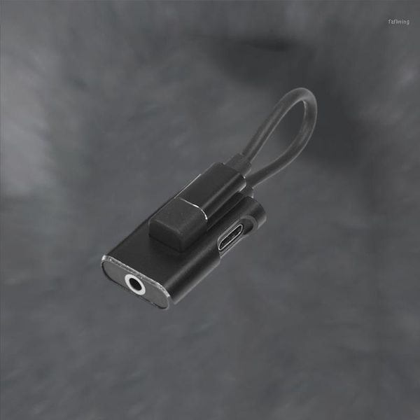 2 in 1 type-c to 3.5mm headphone jack aux audio cable adapter charging converter for phone (black)1
2 in 1 type-c to 3.5mm headphone jack aux audio cable adapter charging converter for phone (black)1